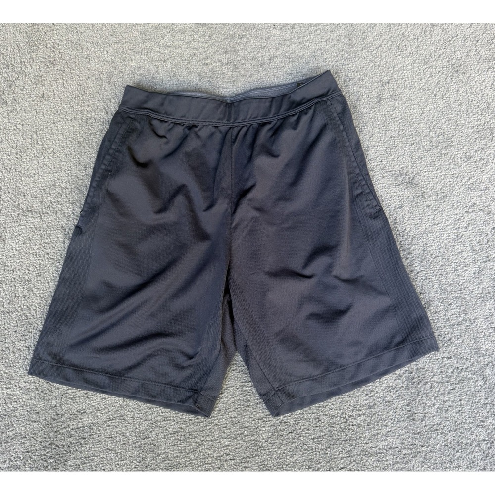 Uniqlo Mens Small Black Mesh Active Shorts Recycled Polyester 341-446878